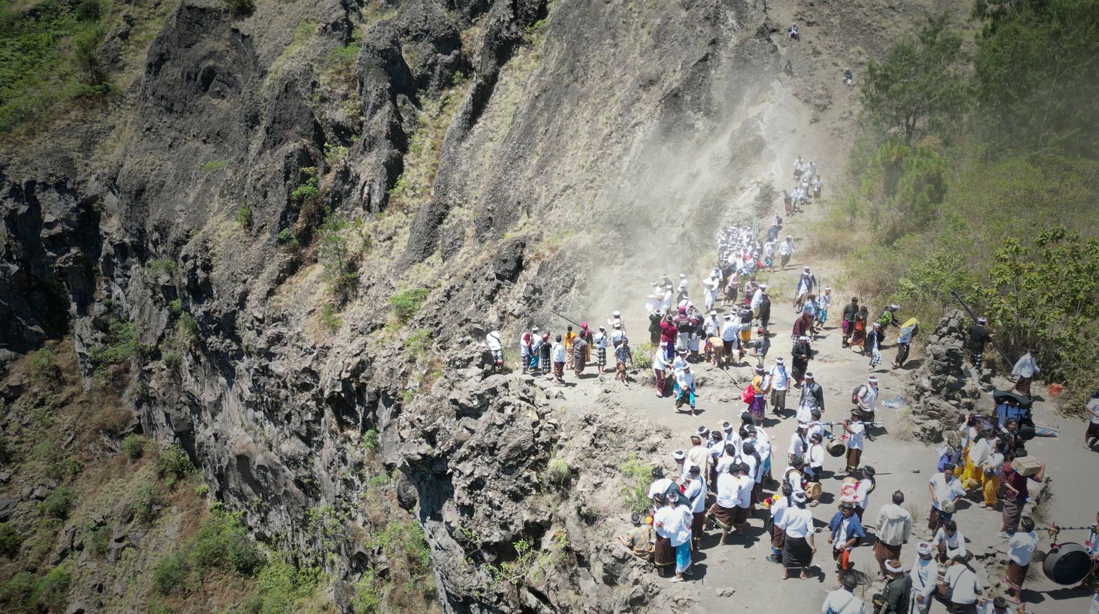 Pakelem di Gunung Batur Pucak Kanginan.